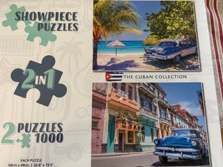 Showpiece Puzzles 2 en 1 - 1000 Piezas