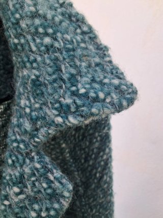 Abrigo Zara Vintage Verde Talla M