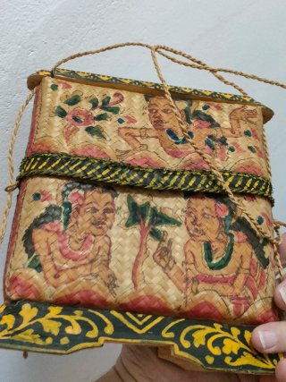 Borsa balinese vintage anni '70