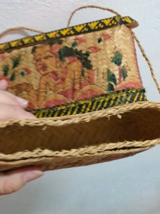 Borsa balinese vintage anni '70