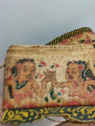 Borsa balinese vintage anni '70