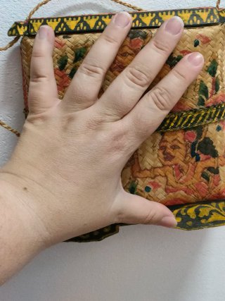 Borsa balinese vintage anni '70
