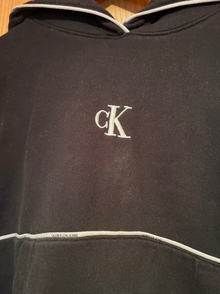 Sudadera Calvin Klein Mujer Talla M Negra