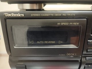 Equipo de música Technics CD, Cassette y Amplifica