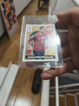 Cromo Oro Extra Sticker Cristiano Ronaldo 2026