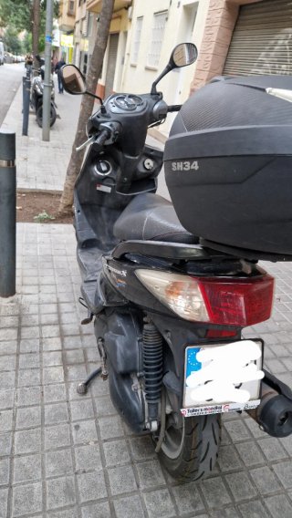 Yamaha 125 Cygnus X Scooter Negra