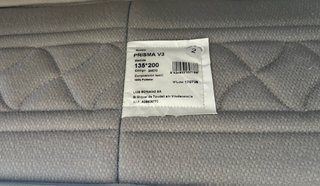 Colchón SonPura 135 cm + Somier