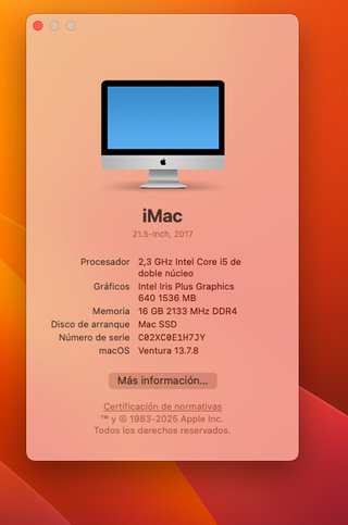 iMac 2017 Argento