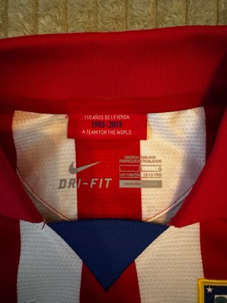 Camiseta del Atlético de Madrid firmada por Godin