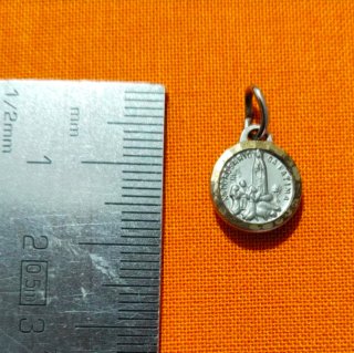 Medalla relicario Fátima med. s.XX