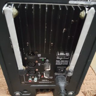 Altavoz IMG Stage Line Amplificado Negro
