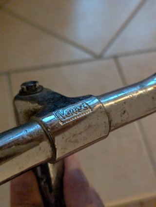 Manubrio Bici Epoca Cromato Passeggio