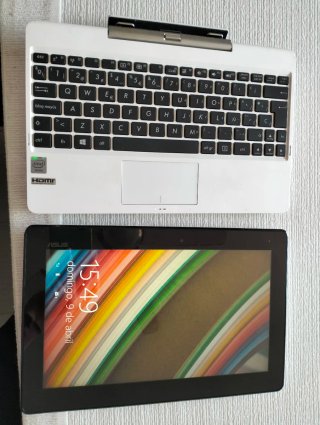 ASUS Transformer Book Blanco