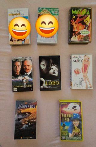 VHS Películas  Variadas