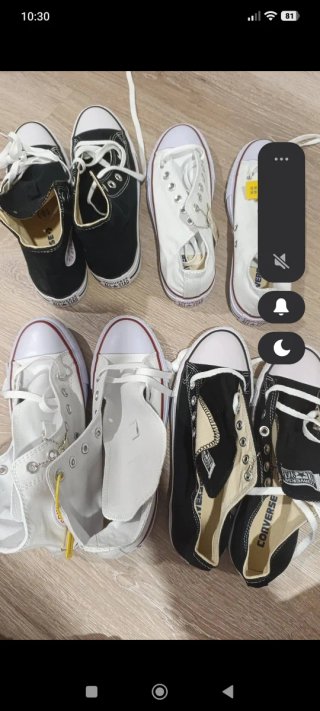 Converse All Star Talla 39, 22€ cada par