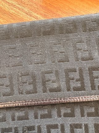 Portafoglio Fendi nero monogramma FF