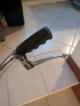 Manubrio Bici Epoca Passeggio Cromato