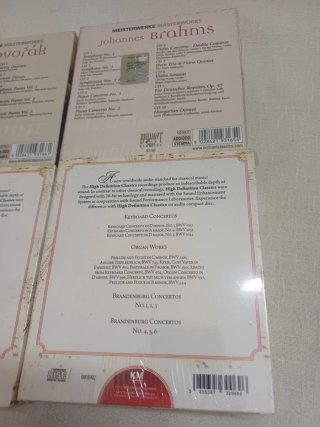 4 cofanetti musica classica sigillati