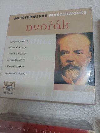 4 cofanetti musica classica sigillati