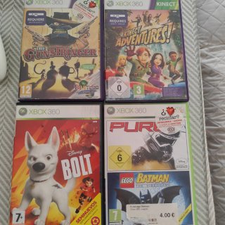 Xbox 360 con Kinect y juegos