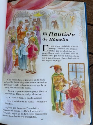 Libro de cuentos de animales famosos