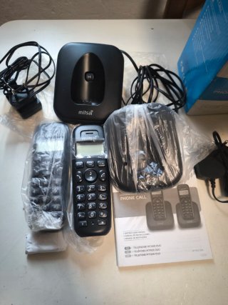 Teléfonos Inalámbricos Mitsai MT1109 Duo