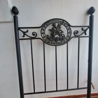 2 Testiere in Ferro Forgiato 90cm