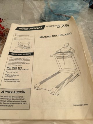 Cinta de Correr Proform power 575i