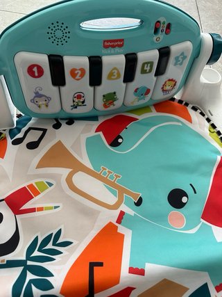Alfombra de juegos musical para bebé