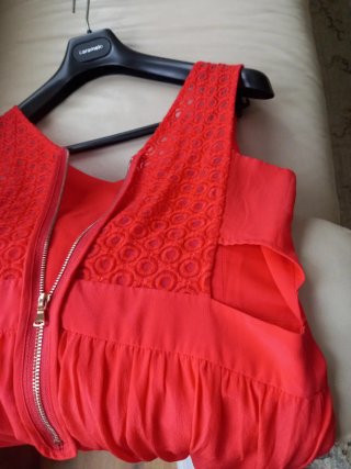 Vestido de verano naranja