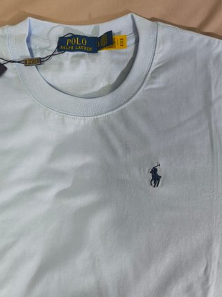 Camiseta Polo Ralph Lauren Azul Celeste Talla L