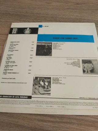 Disco Vinilo Boogie con Canned Heat