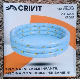 Piscina Inflable CRIVIT Infantil 148x36cm