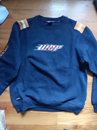 Sudadera W2P azul