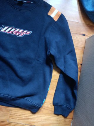 Sudadera W2P azul