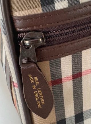 Borsa Burberry Check Beige/Marrone