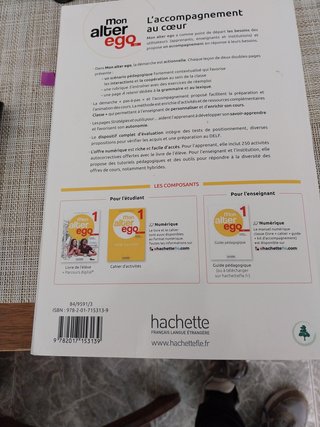 Mon alter ego 1 A1 Méthode de français