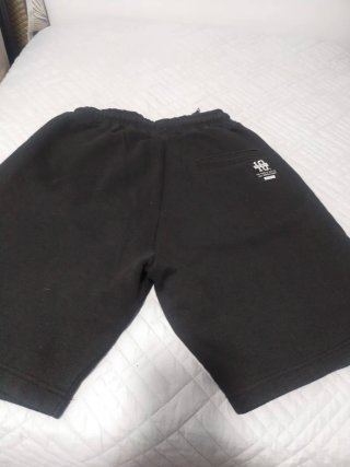Pantalón corto negro hombre