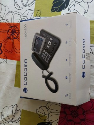 Teléfono fijo Docomm con tarjeta SIM