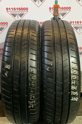 175 65 15 H BRIDGESTONE RUEDA AL 90% VIDA UTIL