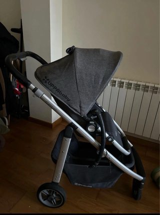 Capazo Uppababy Cruz Gris