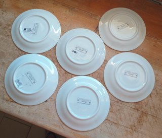 Juego café Zara Home porcelana, sin usar