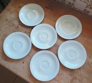 Juego café Zara Home porcelana, sin usar