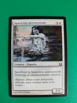 Carta Magic Aparición atormentada 1W