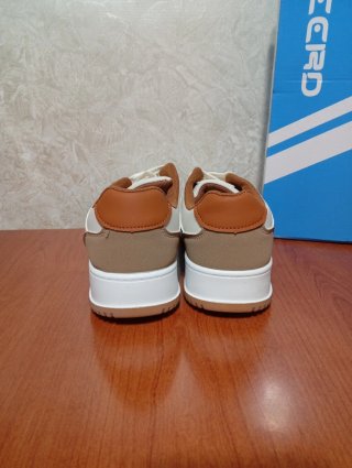 Sneakers Leerd uomo beige/marrone taglia 41 nuove