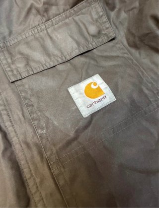 Carhartt Vintage Work Jacket Brown Cord Collar – Z