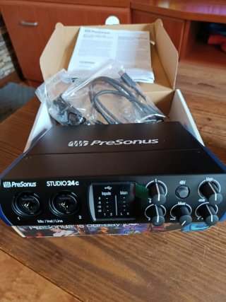 Interfaz de audio PreSonus Studio 24c
