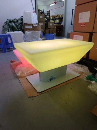 Mesa baja LED moderna