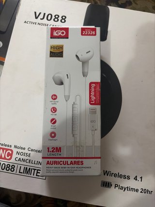 Cascos iGO VJ088 Lightning Blancos