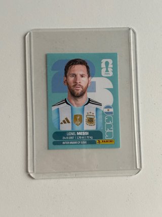 Cromo Messi Mundial 2026 Panini